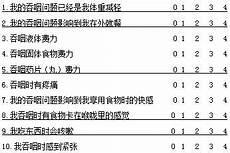 吞咽功能临床评估标准